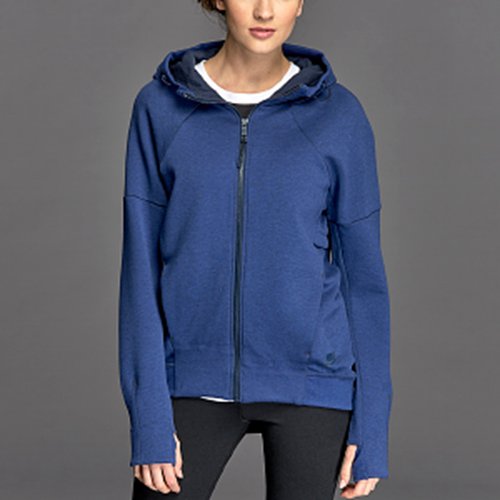Nike Sportswear Tech Fleece Full-Zip Hoodie Deep Royal Blue / Obsidian for Women
